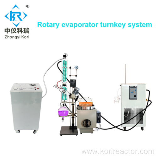 USA hot sale vacuum distillation rotary evaporator turnkey